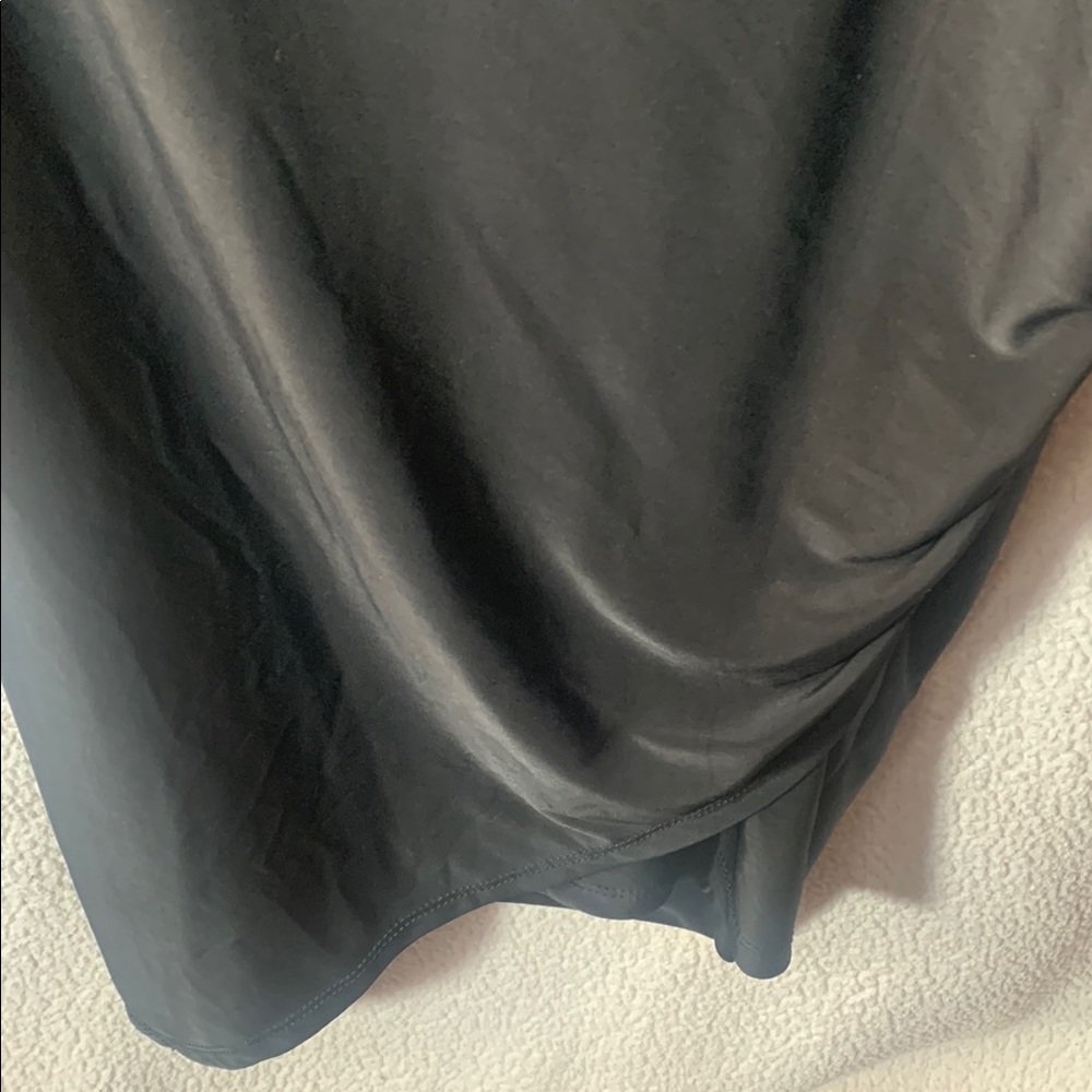 Revamped Black Wrap Robe Intimates - image 5